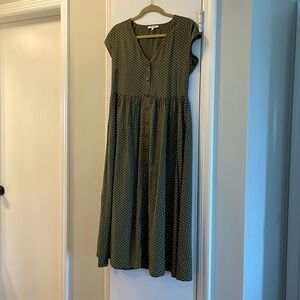 Madewell midi dress - size xs